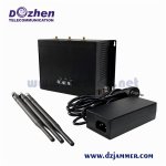 Powerful Tabletop Adjustable WiFi GPS Jammer & All Wireless Bug Camera Jammer