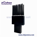 Full Bands Jammer Adjustable 22 Antennas Powerful 4G 5G WiFi GPS VHF UHF Control 22 Watt