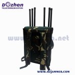 WiFi5.8g GPS Cell Phone Signal Jammer Military 600W High Power Waterproof Outdoor RF Signal Drone Jammer