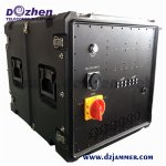 868 Watt Car Signal Blocker , Wifi Jamming Device Fully Integrated Broad Band Jamming System