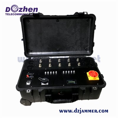 High Power Portable Channels Military WiFi 5G Phone Signal Jammer
