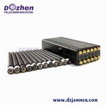 Car Charge Handheld 12 Bands Mobile Phone Signal Jammer/GPS/Lojack/WiFi 12watt Jammer up to 30m