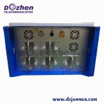 Military Units GSM 3G 4G 5G High Power Signal Jammer Waterproof Outdoor High Power 10 Bands