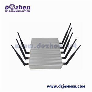 Customised Frequencies Wireless Signal Jammer Mobile Phone Signal Blockers With Power Supply