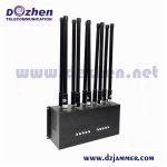 10 antenna Mobile phone signal Jammer WIFI GPS Satellite Blocker
