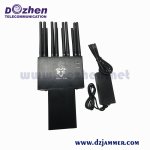 Handheld Adjustable 16 Antennas 16 watt Powerful 2G 3G 4G 5g GPS Phone Blocker Jammer
