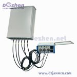 Waterproof 6-Band 480W GPS WiFi Bluetooth Bomb Drone Signal Jammer