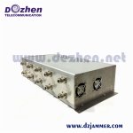 10 Bands 200W Customized Jammer GSM CDMA 3G 4G 5g WiFi GPS VHF UHF Lojack