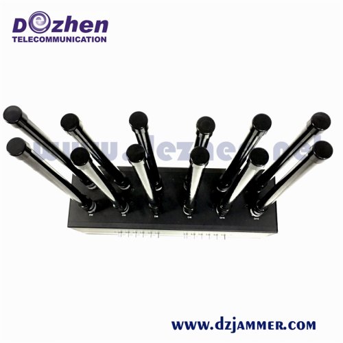 5G Cell Phone Signal Jammer 12 channels 36W Mobile Phone jammer