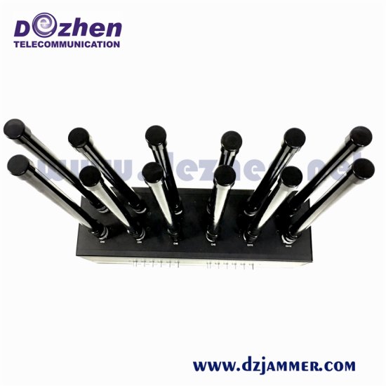 5G Cell Phone Signal Jammer 12 channels 36W Mobile Phone jammer