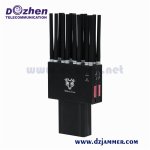 16 Antenna 16 Watt 5G Jammer Handheld 3G Cell Phone Signal Jammer