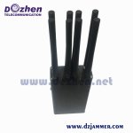 8 Antenna 8Watt Handheld Jammers GPS VHF UHF and 3G 4GLTE 4GWimax