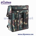 WiFi5.8g GPS Cell Phone Signal Jammer Military 600W High Power Waterproof Outdoor RF Signal Drone Jammer