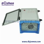 Adjustable Waterproof GSM CDMA 3G 4G 5G WIFI2.4g GPSL1 Lojack 5 Bands 250 Watt Cell phone Signal Jammer