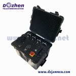 240W Vehicle Mobile Phone Blocking Device Large Jamming Range Up To 500m 5 bands Vehicle Mounted Antenna