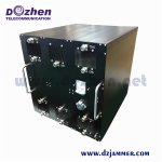 Vehicle High Power GSM CDMA 3G 4G WIFI VHF UHF Customize 10 bands frequency Jammer 500 Watt