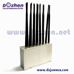 16 Band Desktop cell phone GSM 4G WiFi VHF Radio All Band Jammer