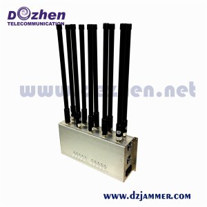 10 Bands 200W Customized Jammer GSM CDMA 3G 4G 5g WiFi GPS VHF UHF Lojack