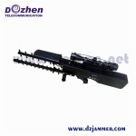 Uav 100-240VAC 30W Signal Jammer Gun For Secure Information Leakage