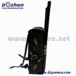 Portable Backpack WiFi2.4g GSM 2g 3G 4G Mobile Network Blocker Satellite 8 bands Signal Jammer