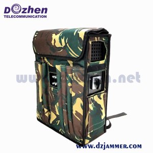 Durable High Power VIP Protection Security 6 bands Cell Phone Signal Backpack Jammer