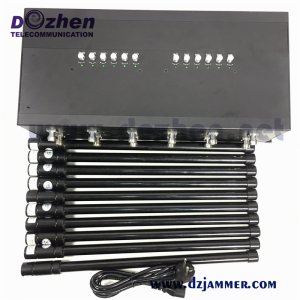 High Power Cell Phone Signal Jammer 12 channels 36W