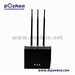 Powerful Tabletop Adjustable WiFi GPS Jammer & All Wireless Bug Camera Jammer