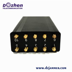 10 Bands 10W GSM WiFi Jammer Handheld 3G 4G 5G Cell Phone Signal Jammer