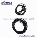 240W Vehicle Mobile Phone Blocking Device Large Jamming Range Up To 500m 5 bands Vehicle Mounted Antenna