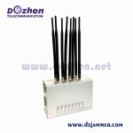 4G 5G Cell phone Signal Jammer WiFi Jammer 8 Antenna