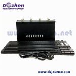 Newest 8 channels 36W Mobile Phone jammer 5G Cell Phone Jammer