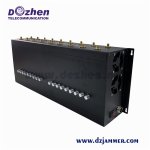 Omni-Antennas 16 Bands 2g/3G/4G Mobile Phone Signal Jammer for Blocking Lojack GPS Wi-Fi 315/433/868MHz RF Signal