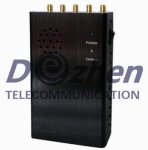 GPS WiFi Cell Phone Signal Jammer With 5 Omni - Directional Antenna 5 Watt