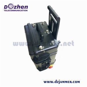 High Power RF Prison Portable Signal Jammer 2100-2170 MHZ 30-200 MHZ