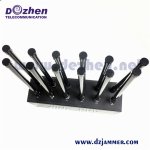Newest WiFi GPS 4G 5G Cell Phone Signal Jammer 12 channels 36W Mobile Phone jammer