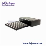 Portable 10 Bands Adjustable All GSM CDMA 3G 4G Cell Phone WiFi GPS Lojack Signal Jammer up to 30m 10 Watt