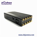 10 Antenna 10W Portable Handheld Jammer 2G 3G 4G 5G Cell Phone Signal Jammer