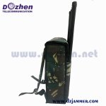 80W 6 Bands Omnidirectional antenna 150 Meters Backpack Signal Jammer