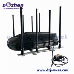 8 Bands 700 Watt Anti Drone Uav Vehicle Jammer