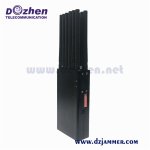 Handheld 12 Antenna 12W WIFI 3G 4G GPS Cell Phone Signal Jammer