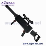 Anti Drone System 1.5km Portable Uav Signal Gun Jammer 2.4G 5.8g GPS WiFi for Public Security