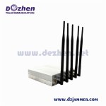 GSM 3G 4G 5G LTE Cell Phone Signal Jammer Indoor use