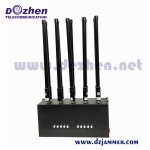 10 antenna Mobile phone signal Jammer WIFI GPS Satellite Blocker