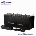 12 Omni Antennas Adjustable All GSM CDMA 3G 4G 5g Mobile Phone UHF VHF WiFi GPS Lojack Signal Jammer
