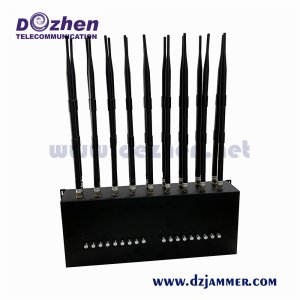 18 Antennas Full Bands All Cell Phone Signal Powerful GPS WIFI5.8G 4G 5G Signal Jammer