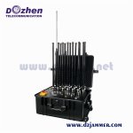 Full Frequency Wireless Signal 20-2500Mhz Jammer 800W Portable