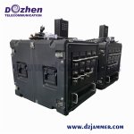 Oil Gas Base Station Anti-Uav Mobile Phone Vehicle Jammer 12 bands 500 Watt