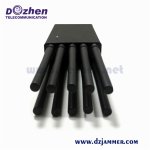 10 Antenna 10W Portable Handheld Jammer 2G 3G 4G 5G Cell Phone Signal Jammer
