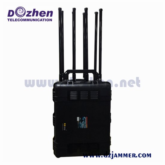 Powerfull Cell Phone Signal Blocker GPS WiFi Drone Bomb Jammer