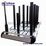 Oil Gas Base Station Anti-Uav Mobile Phone Vehicle Jammer 12 bands 500 Watt